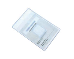 Pochette pour carte de groupe sanguin - ref. CCA - Dim. 9,5 x 14,4 cm -  Hopital clinique - Santé - Porte carte, étui, pochette