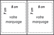 Porte carte vitale coins ronds - ref. 375 - Dim. 9,2 x 13,4 cm