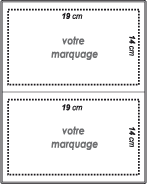 Garde ordonnance petit modèle - ref. 414 - Dim. 33,2 x 13,4 cm - Mutuelles  - Santé - Porte carte, étui, pochette