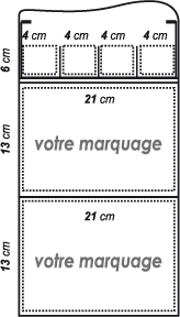 Gabarit impression :Pochette entretien