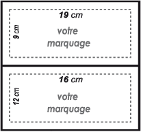 Gabarit impression :Pochette PMU double