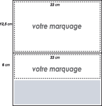 Gabarit impression :Pochette de location