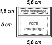 Gabarit impression :Porte ticket parking