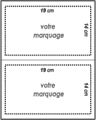 Gabarit impression  de votre Garde ordonnance grand modèle