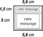 Gabarit impression  de votre Porte ticket parking